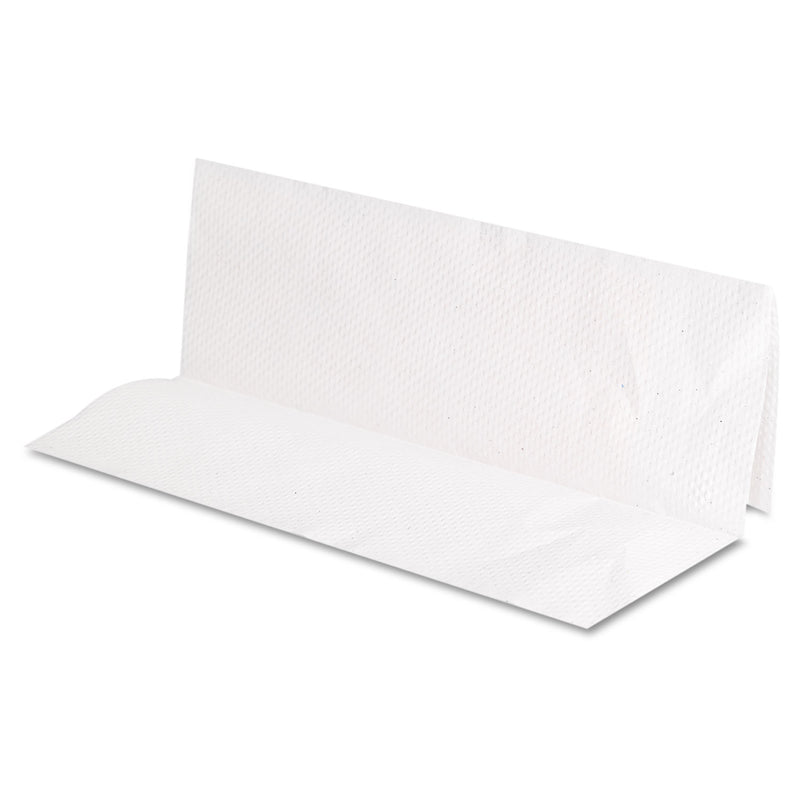 GEN Folded Paper Towels, Multifold, 9 X 9 9/20, White, 250 Towels/Pack, 16 Packs/Ct - GEN1509