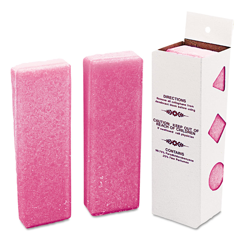 Boardwalk Deodorizing Para Wall Blocks, 16 Oz, Pink, Cherry, 12/Box - BWKW16