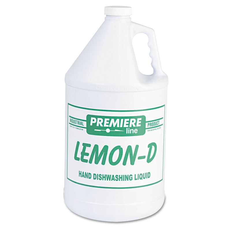 Kess Lemon-D Dishwashing Liquid, Lemon, 1Gal, Bottle, 4/Carton - KESLEMOND