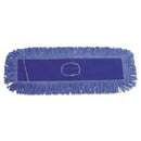 Boardwalk Mop Head, Dust, Looped-End, Cotton/Synthetic Fibers, 24 X 5, Blue - BWK1124