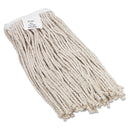 Boardwalk Mop Head, Value Standard Head, Rayon Fiber, Cut-End, Size No. 16, We, 12/Carton - BWK2016R