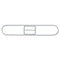 Boardwalk Clip-On Dust Mop Frame, 24W X 3 1/4D - BWK1224