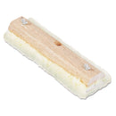 Boardwalk Mop Head, Finish Applicator, Lambswool, 14-Inch, White - BWK4414