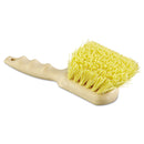 Boardwalk Utility Brush, Polypropylene Fill, 8 1/2" Long, Tan Handle - BWK4308