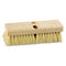 Boardwalk Deck Brush Head, 10" Wide, Tampico Bristles - BWK3210