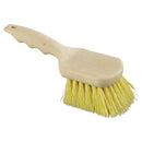 Boardwalk Utility Brush, Polypropylene Fill, 8 1/2" Long, Tan Handle - BWK4308
