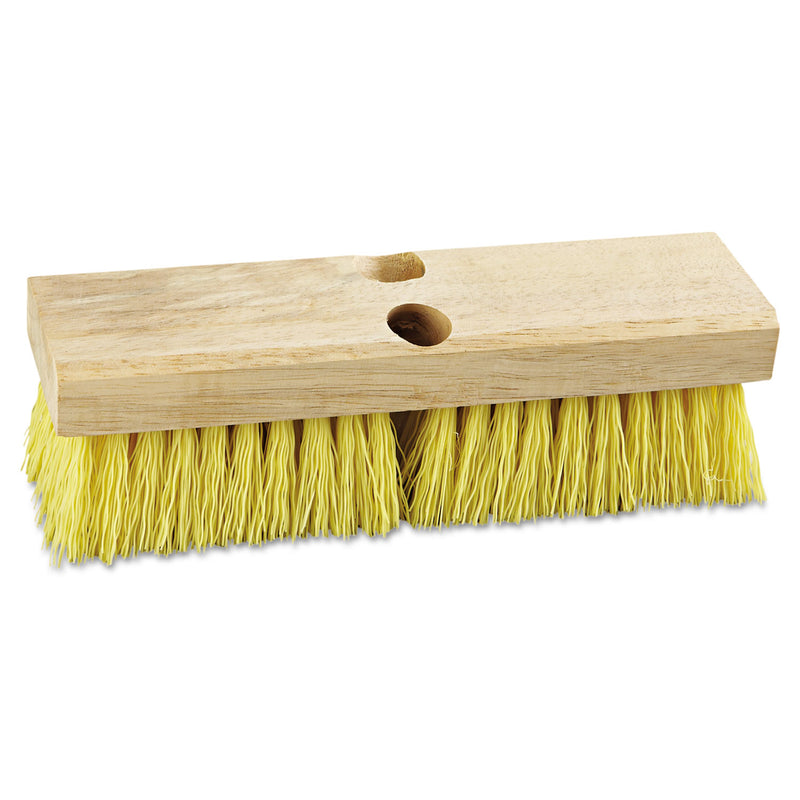 Boardwalk Deck Brush Head, 10" Wide, Polypropylene Bristles - BWK3310