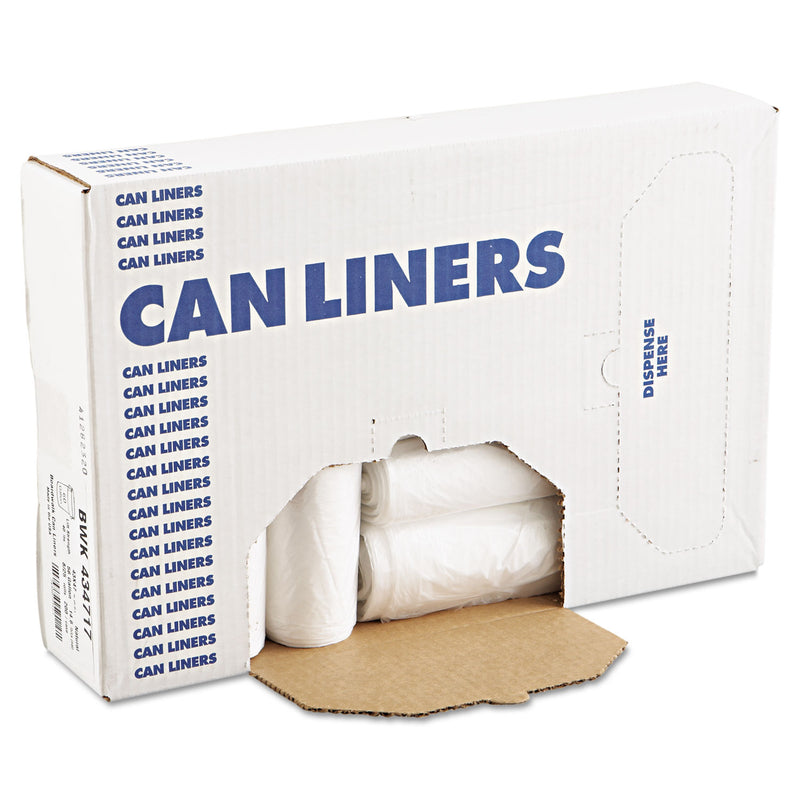 Boardwalk High-Density Can Liners, 56 Gal, 14 Microns, 43