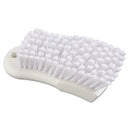 Boardwalk Scrub Brush, White Polypropylene Fill, 6" Long, White - BWKFSCBWH