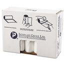 Inteplast High-Density Commercial Can Liners Value Pack, 60 Gal, 19 Microns, 38" X 58", Clear, 150/Carton - IBSVALH3860N22