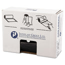 Inteplast High-Density Commercial Can Liners Value Pack, 45 Gal, 19 Microns, 40" X 46", Black, 150/Carton - IBSVALH4048K22