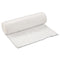 Inteplast Low-Density Commercial Can Liners, 56 Gal, 0.8 Mil, 43" X 47", White, 100/Carton - IBSSL4347XHW