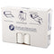 Inteplast Low-Density Commercial Can Liners, 16 Gal, 0.5 Mil, 24" X 32", White, 500/Carton - IBSSL2432XHW