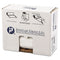 Inteplast Low-Density Commercial Can Liners, 56 Gal, 0.8 Mil, 43" X 47", White, 100/Carton - IBSSL4347XHW