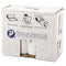 Inteplast Low-Density Commercial Can Liners, 30 Gal, 0.8 Mil, 30" X 36", White, 200/Carton - IBSSL3036XHW