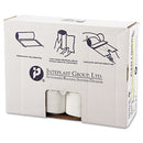 Inteplast High-Density Interleaved Commercial Can Liners, 60 Gal, 17 Microns, 43" X 48", Clear, 200/Carton - IBSS434817N