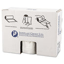 Inteplast High-Density Interleaved Commercial Can Liners, 60 Gal, 22 Microns, 38" X 60", Clear, 150/Carton - IBSS386022N