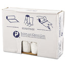 Inteplast High-Density Commercial Can Liners Value Pack, 45 Gal, 11 Microns, 40" X 46", Clear, 250/Carton - IBSVALH4048N12