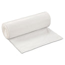 Inteplast Low-Density Commercial Can Liners, 60 Gal, 0.7 Mil, 38" X 58", White, 100/Carton - IBSSL3858XHW2