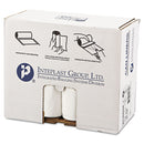 Inteplast Low-Density Commercial Can Liners, 30 Gal, 0.7 Mil, 30" X 36", White, 200/Carton - IBSSL3036XHW2