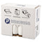 Inteplast Low-Density Commercial Can Liners, 30 Gal, 0.7 Mil, 30" X 36", White, 200/Carton - IBSSL3036XHW2