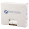 Inteplast Low-Density Commercial Can Liners, 10 Gal, 0.35 Mil, 24" X 24", Clear, 1,000/Carton - IBSSL2424LTN