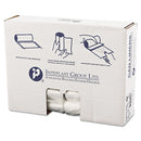 Inteplast High-Density Interleaved Commercial Can Liners, 30 Gal, 10 Microns, 30" X 37", Clear, 500/Carton - IBSS303710N