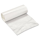 Inteplast High-Density Commercial Can Liners, 10 Gal, 5 Microns, 24" X 24", Natural, 1,000/Carton - IBSEC2424N