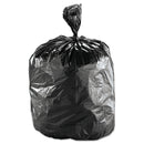 FlexSol Low Density Economy Ecosac, 60 Gal, 1.54 Mil, 38" X 60", Black, 100/Carton - ESXECO60XH