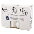 Inteplast High-Density Interleaved Commercial Can Liners, 60 Gal, 12 Microns, 38" X 60", Clear, 200/Carton - IBSS386012N