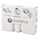 Inteplast High-Density Interleaved Commercial Can Liners, 45 Gal, 12 Microns, 40" X 48", Clear, 250/Carton - IBSS404812N