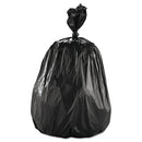 Boardwalk Low Density Repro Can Liners, 60 Gal, 1.6 Mil, 38" X 58", Black, 100/Carton - BWK523