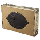 FlexSol Low Density Economy Ecosac, 60 Gal, 1.54 Mil, 38" X 60", Black, 100/Carton - ESXECO60XH