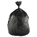 Boardwalk High-Density Can Liners, 60 Gal, 14 Microns, 38" X 58", Black, 200/Carton - BWK385817BLK