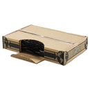 FlexSol Low Density Economy Ecosac, 60 Gal, 0.82 Mil, 38" X 60", Black, 100/Carton - ESXECO60H