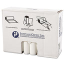 Inteplast High-Density Interleaved Commercial Can Liners, 33 Gal, 13 Microns, 33" X 40", Clear, 500/Carton - IBSS334013N