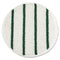 Rubbermaid Low Profile Scrub-Strip Carpet Bonnet, 19" Diameter, White/Green - RCPP269EA