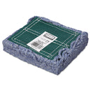 Rubbermaid Super Stitch Blend Mop Head, Medium, Cotton/Synthetic, Blue, 6/Carton - RCPD252BLU