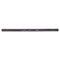 Unger Ergotec Replacement Squeegee Blades, 18" Wide, Black Rubber, Soft, 12/Pack - UNGRT45