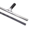 Unger Ergotec Replacement Squeegee Blades, 18" Wide, Black Rubber, Soft, 12/Pack - UNGRT45