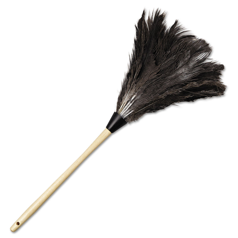 Boardwalk Professional Ostrich Feather Duster, 13" Handle - BWK23FD