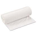 Inteplast Low-Density Commercial Can Liners, 33 Gal, 0.8 Mil, 33" X 39", White, 150/Carton - IBSSL3339XHW