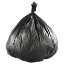 Inteplast High-Density Commercial Can Liners Value Pack, 45 Gal, 19 Microns, 40" X 46", Black, 150/Carton - IBSVALH4048K22