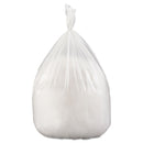 Inteplast High-Density Interleaved Commercial Can Liners, 60 Gal, 22 Microns, 38" X 60", Clear, 150/Carton - IBSS386022N