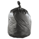 Inteplast High-Density Commercial Can Liners Value Pack, 60 Gal, 19 Microns, 38" X 58", Black, 150/Carton - IBSVALH3860K22