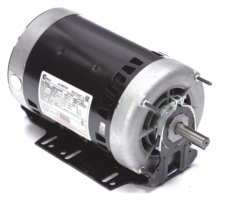 Century 1 1/2 HP Belt Drive Motor, 3-Phase, 1725 Nameplate RPM, 200-230/460 Voltage, Frame 56H - H853V2