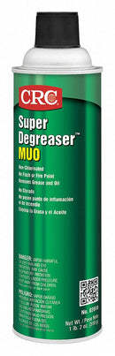 CRC Degreaser, 20 oz Cleaner Container Size, Aerosol Can Cleaner Container Type, Unscented Fragrance - 3910