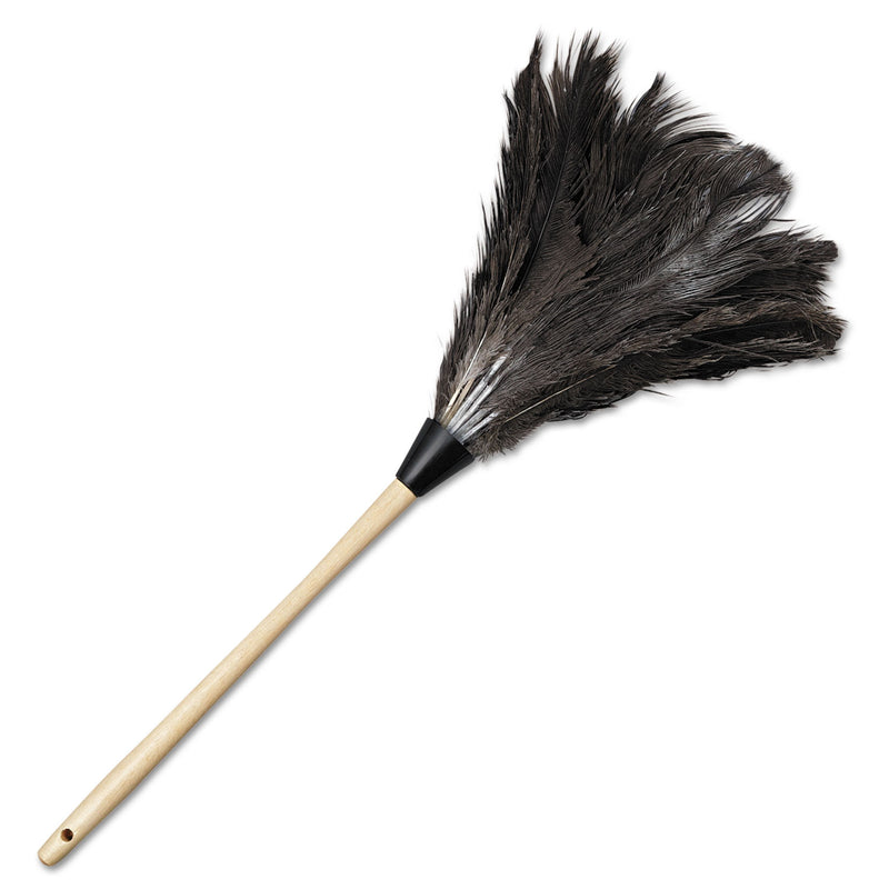 Boardwalk Professional Ostrich Feather Duster, 7" Handle - BWK13FD