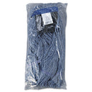 Boardwalk Mop Head, Loop-End, Cotton With Scrub Pad, Large, 12/Carton - BWK903BL