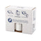 Inteplast Low-Density Commercial Can Liners, 33 Gal, 0.8 Mil, 33" X 39", White, 150/Carton - IBSSL3339XHW